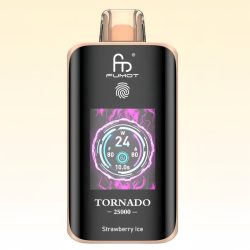 Puff Randm Tornado 25k Strawberry Red Bull - RandM Vape Français