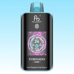puff R&M Tornado 25K Kiwi Passion Fruit Guava Goût - RandM Vape Français