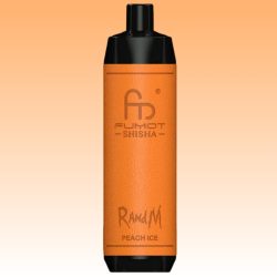 R and M Shisha 10K Peach Ice Goût - RandM Vape Français