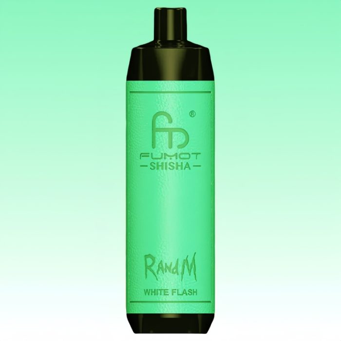 R and M Shisha 10K White Flash Goût - RandM Vape Français