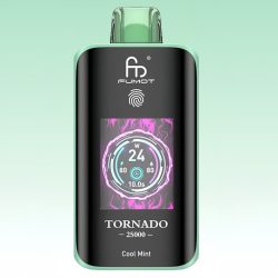 Puff R and M Tornado 25000 Cool Mint Goût - RandM Vape Français