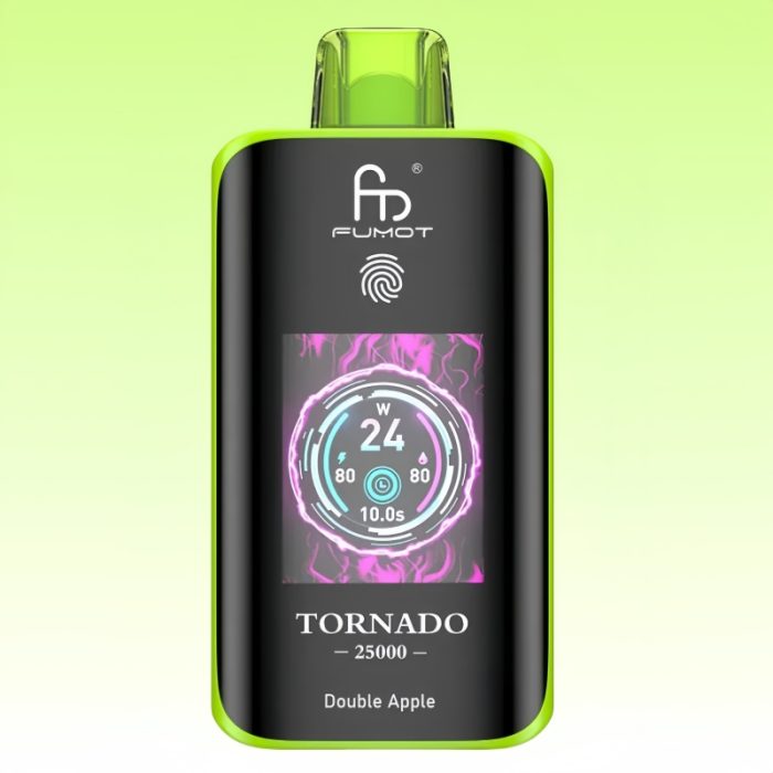 Puff R and M Tornado 25000 Double Apple Goût - RandM Vape Français