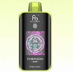 Puff R and M Tornado 25K Grape Lemon - RandM Vape Français