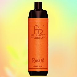 Puff R&M Shisha 10K Vimto Bull Goût - RandM Vape Français