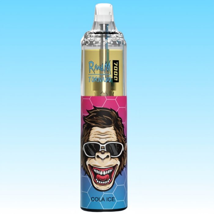 Puff R&M 7000 Cola Ice Goût - RandM Vape Français