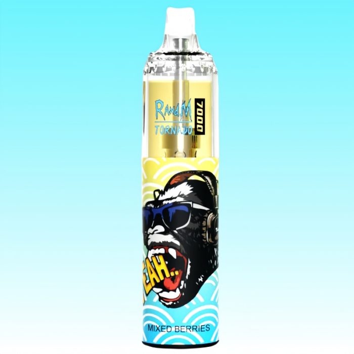 Puff RandM Tornado 7000 Mixed Berries - RandM Vape Français