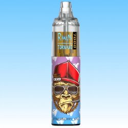 Puff R&M 7000 Strawberry Kiwi Goût - RandM Vape Français