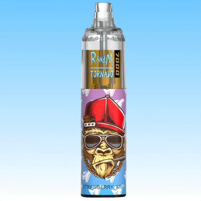 Puff R&M 7000 Strawberry Kiwi Goût - RandM Vape Français