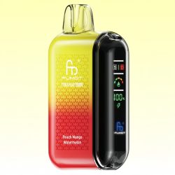 RandM Tornado 20K Peach Mango Watermelon Goût - RandM Vape Français