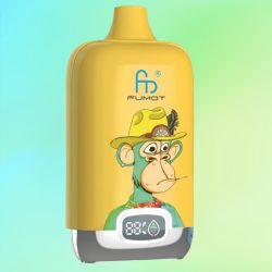 Puff RandM Tornado 12000 Banana Ice - RandM Vape Français