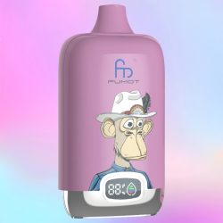 Puff RandM Digital Box 12K Blueberry Cherry Cranberry Goût - RandM Vape Français