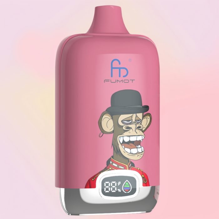 Randm Digital Box 12000 Strawberry Pomp Goût - RandM Vape Français