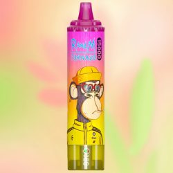 Puff RandM Tornado 15000 Banana Ice - RandM Vape Français