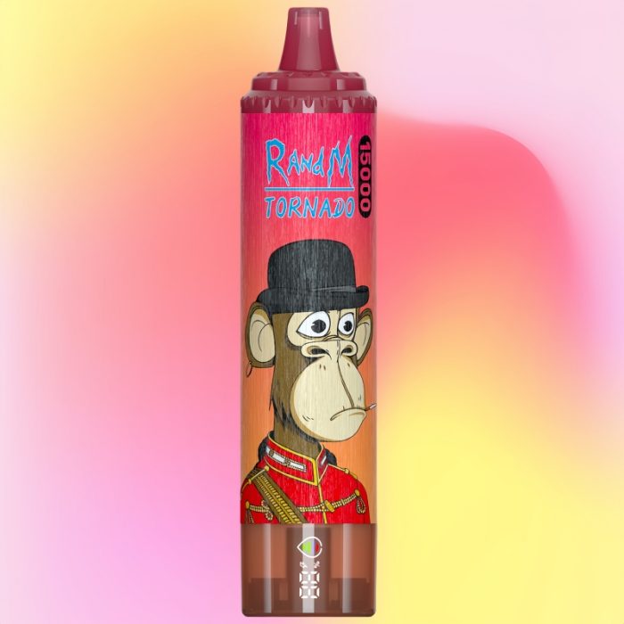 Puff RandM 15000 Red Energy Ice Goût - RandM Vape Français