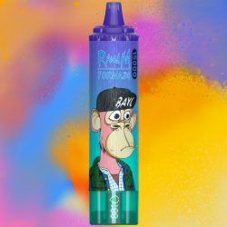 Puff RandM Tornado 15000 Strawberry Banana - RandM Vape Français