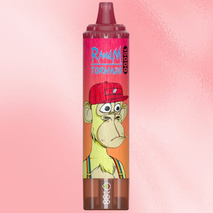 Randm 15000 Strawberry Red Bull Goût - RandM Vape Français