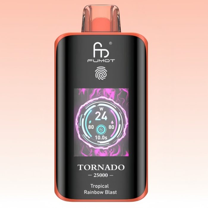 Randm Tornado 25000 Tropical Rainbow Blast Goût - RandM Vape Français