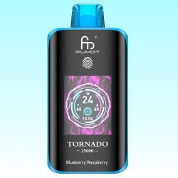 Randm Tornado 25K Blueberry Raspberry Goût - RandM Vape Français