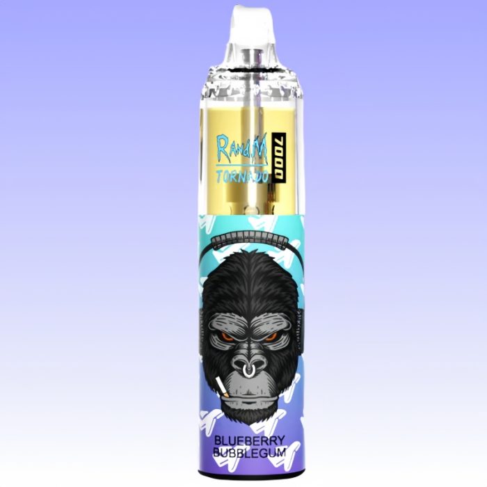 Puff RandM Tornado 7K Blueberry Bubblegum - RandM Vape Français