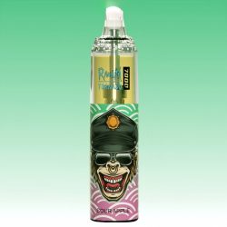 Puff RandM 7K Sour Apple Goût - RandM Vape Français