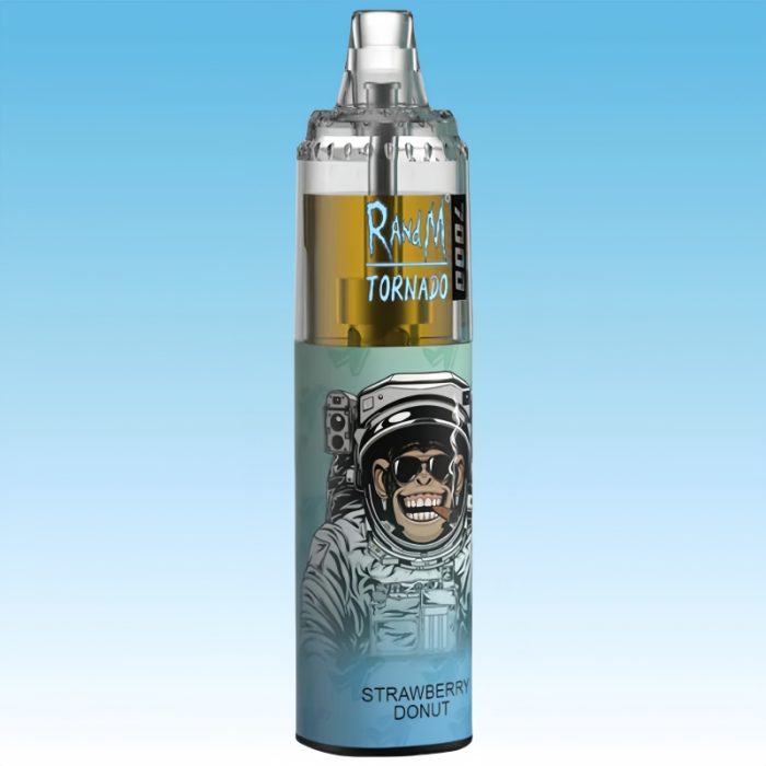 RandM Tornado 7000 Strawberry Donut Goût - RandM Vape Français