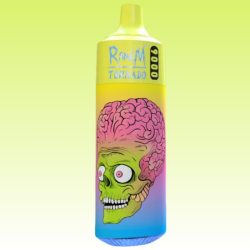 Puff RandM Tornado 9K Cherry Goût - RandM Vape Français