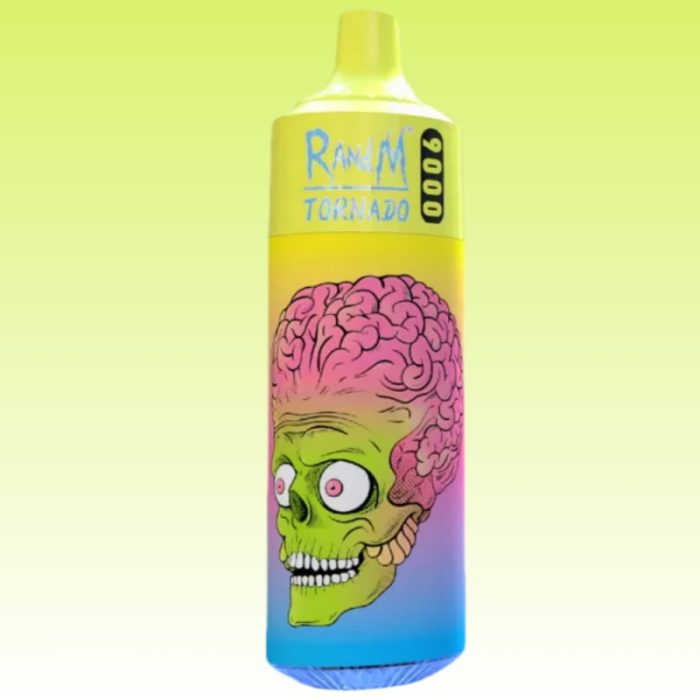 Puff RandM Tornado 9K Cherry Goût - RandM Vape Français