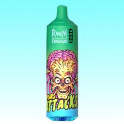 Puff RandM Tornado 9000 Cherry Peach Lemonade Goût - RandM Vape Français