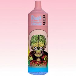 RandM Tornado 9000 Fizzy Cherry Goût - RandM Vape Français