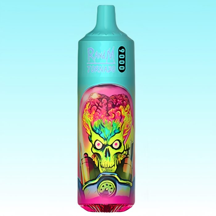 Puff RandM Tornado 9000 Strawberry Raspberry Cherry Ice - RandM Vape Français