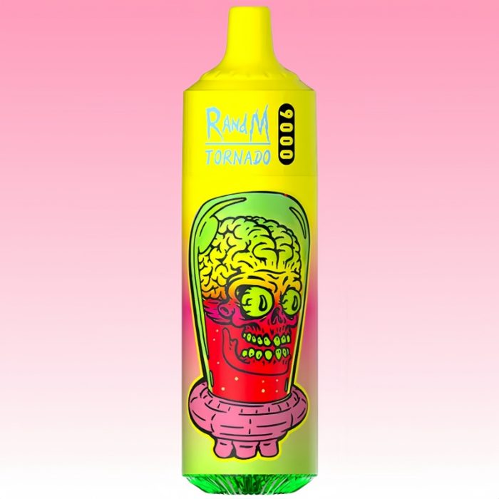Puff RandM 9000 Summer Peach Ice - RandM Vape Français
