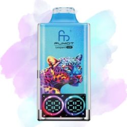 Puff Fumot Leopard 40000 Blue Razz Gummy Bear - RandM Vape Français