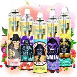 Fumot Leopard 40000 Blueberry Cherry Cranberry - RandM Vape Français