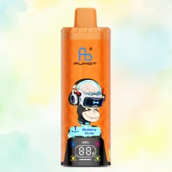 Fumot ECO 4in1 80K Blueberry On lce & Pineapple Lemonade & Peach Mango Watermelon & Blue Razz Cherry - RandM Vape Français